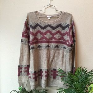 ✨SALE✨ BP patterned sweater